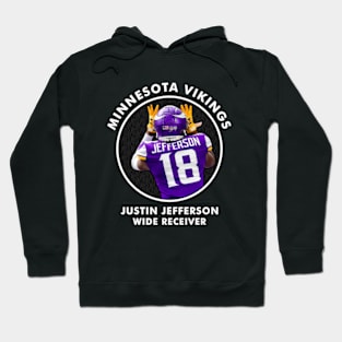 JUSTIN JEFFERSON - WR - MINNESOTA VIKINGS Hoodie